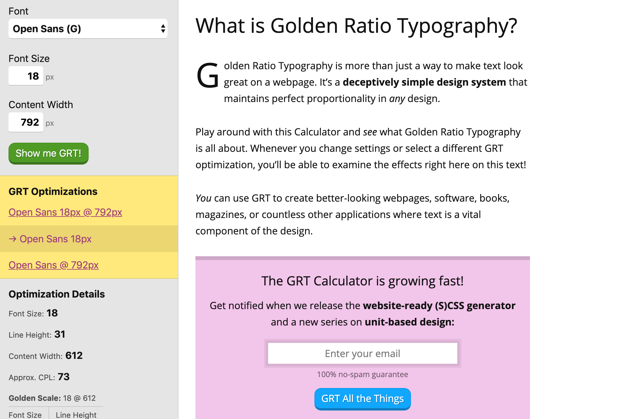 golden scale 18px font size image image