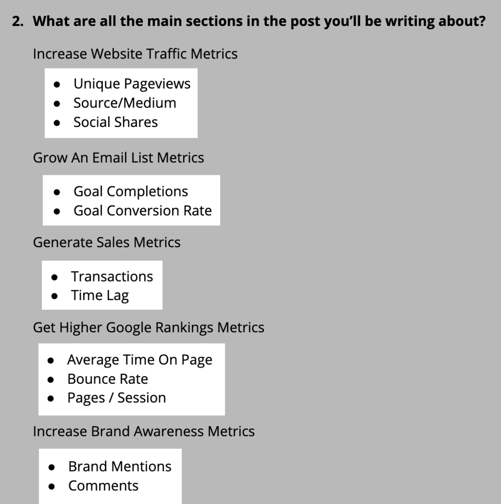 Website Content Template (Free Google Docs Template) Website Content Template (Free Google Docs Template)