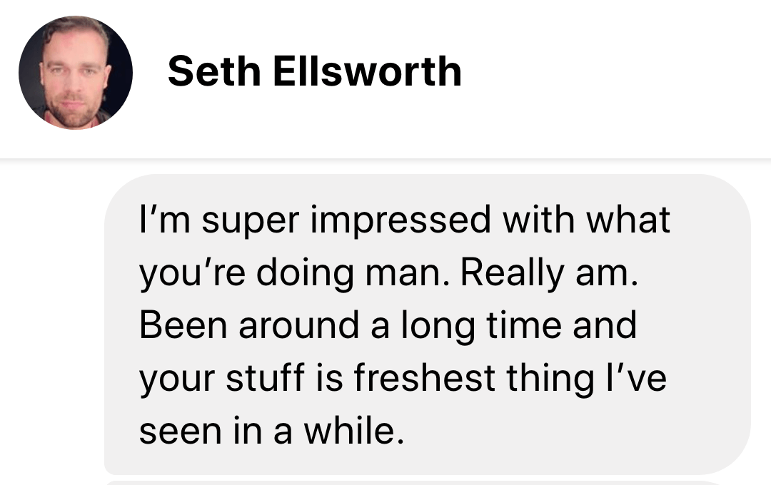 testimonial seth ellsworth