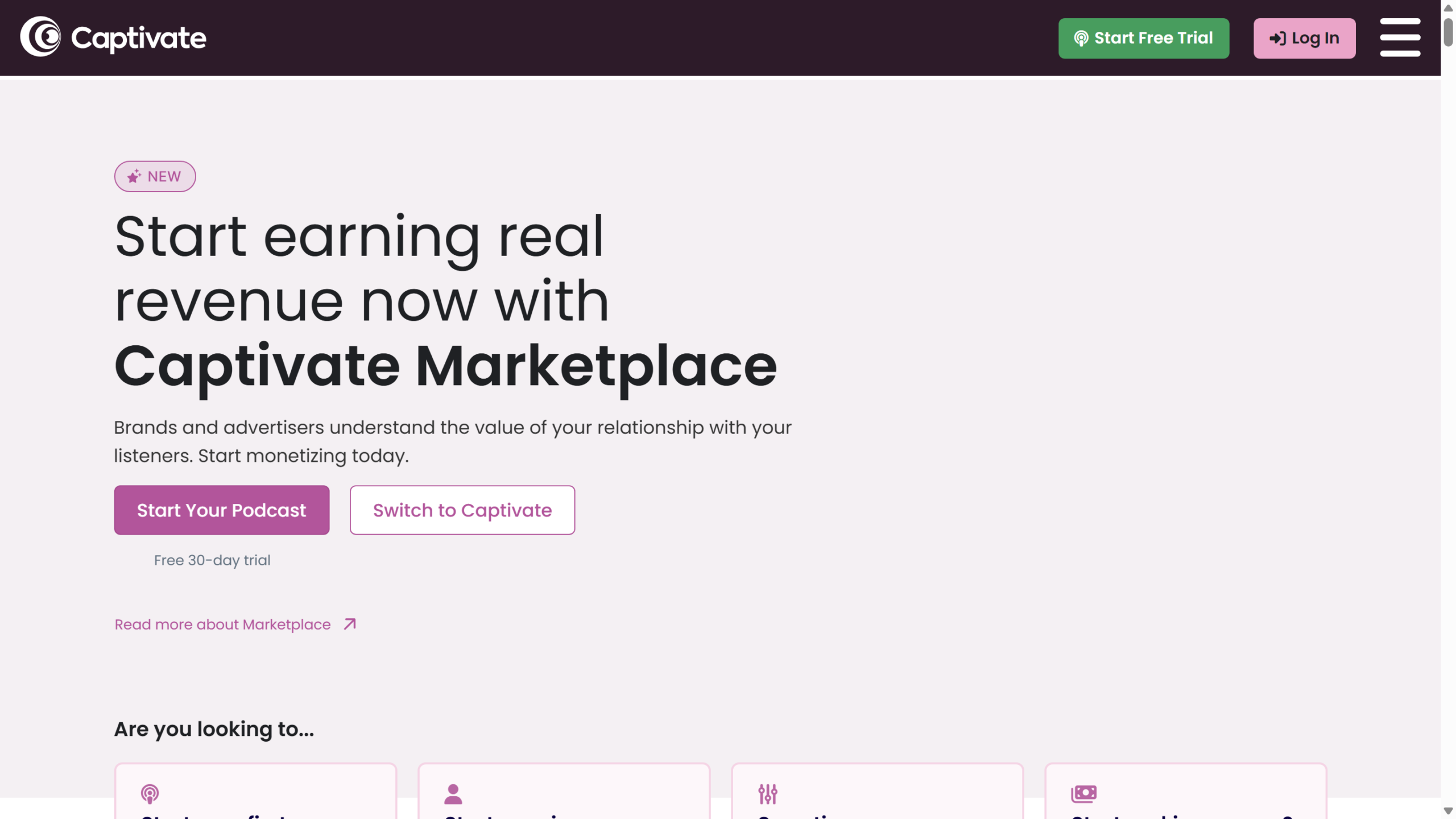 Captivate home
