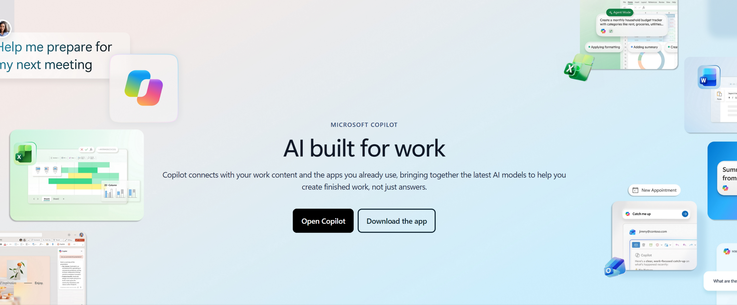 Microsoft Copilot home