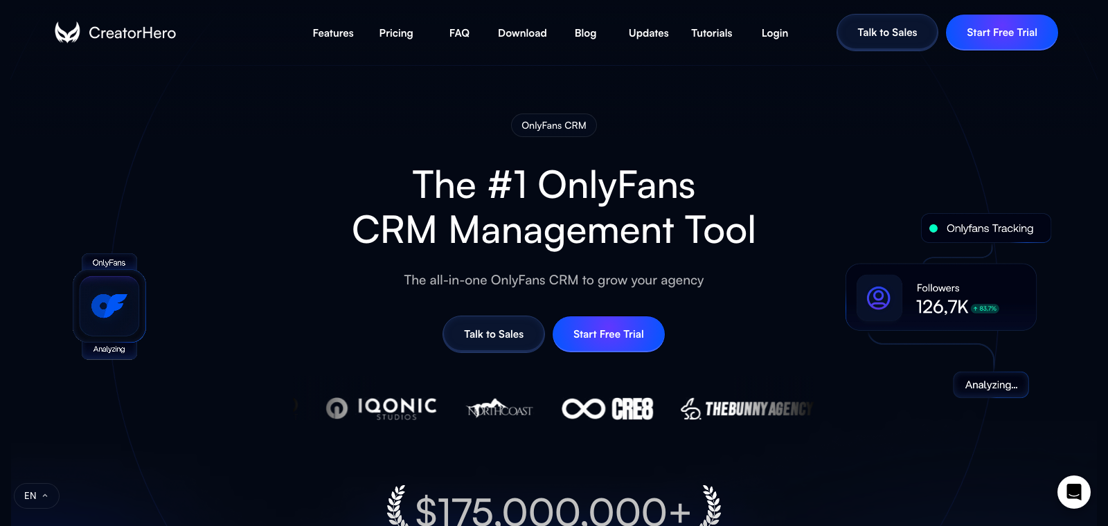 CreatorHero home