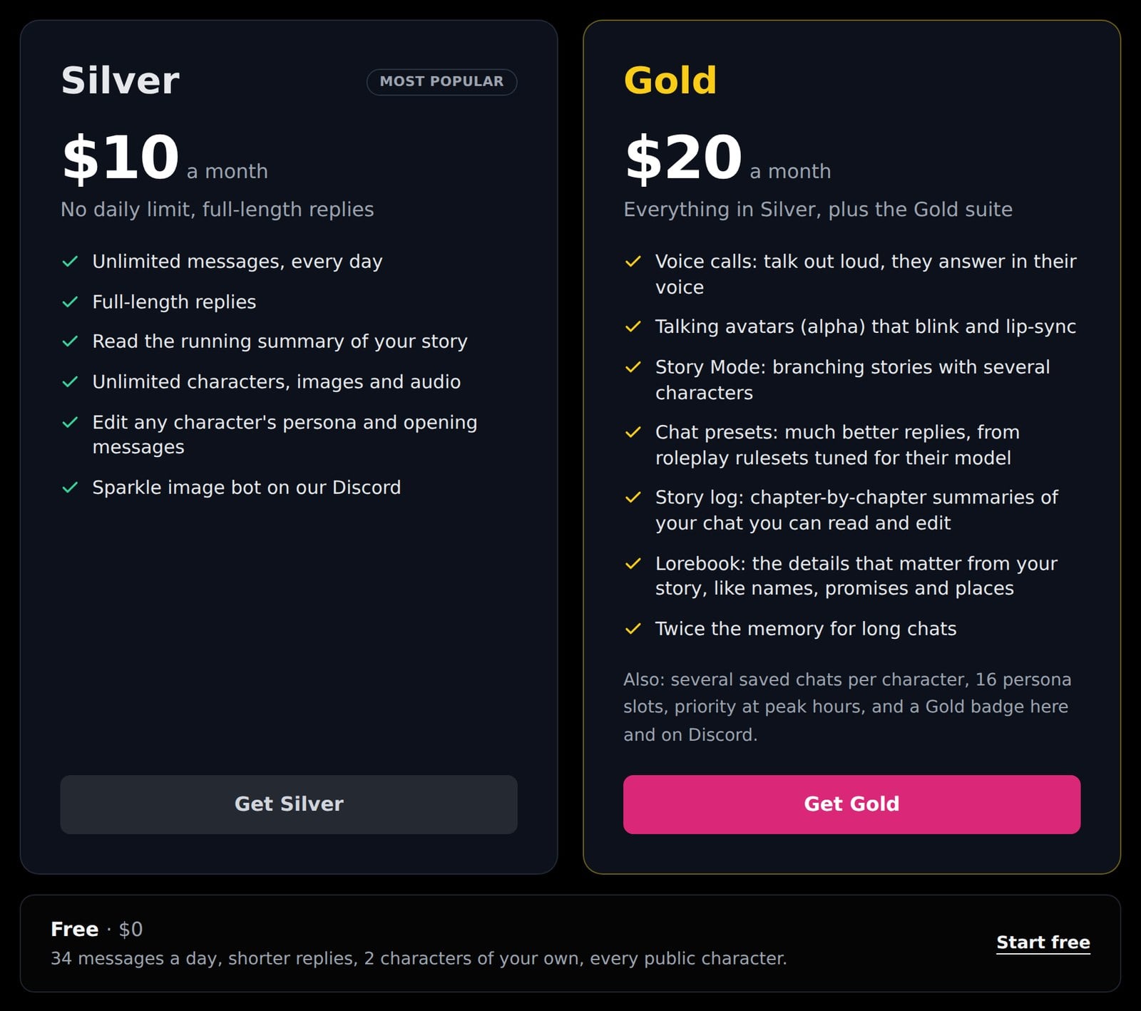CrushChat pricing CrushChat pricing