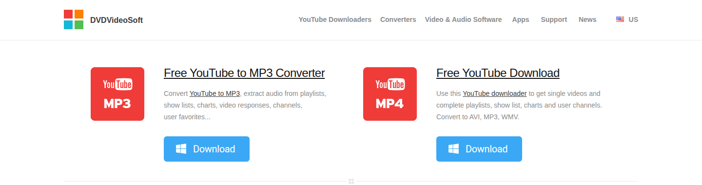 DVDVideoSoft homepage