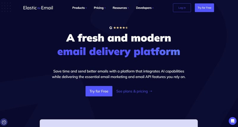 elastic-email-home