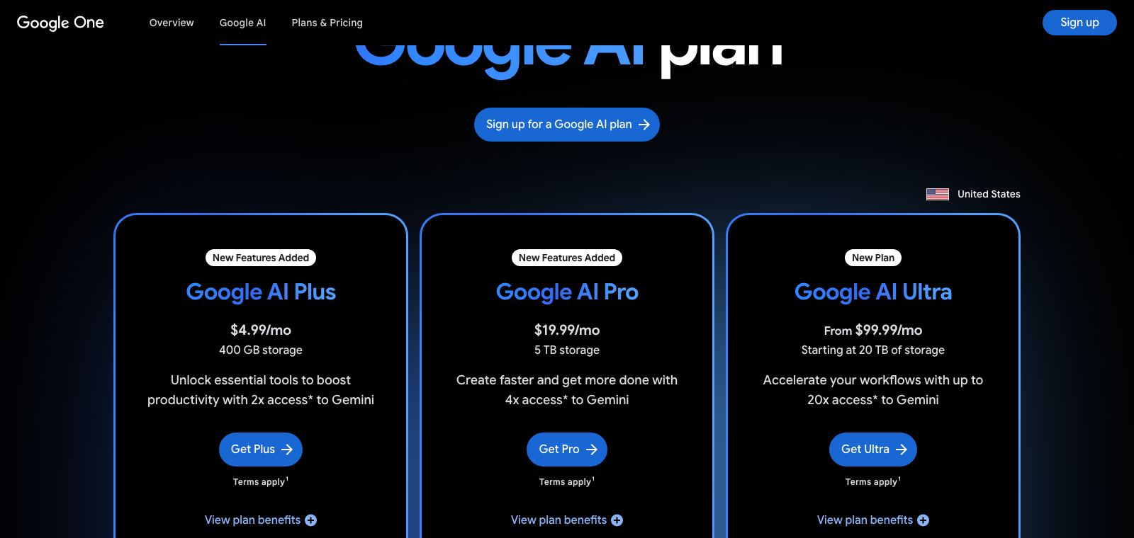 Google Flow pricing