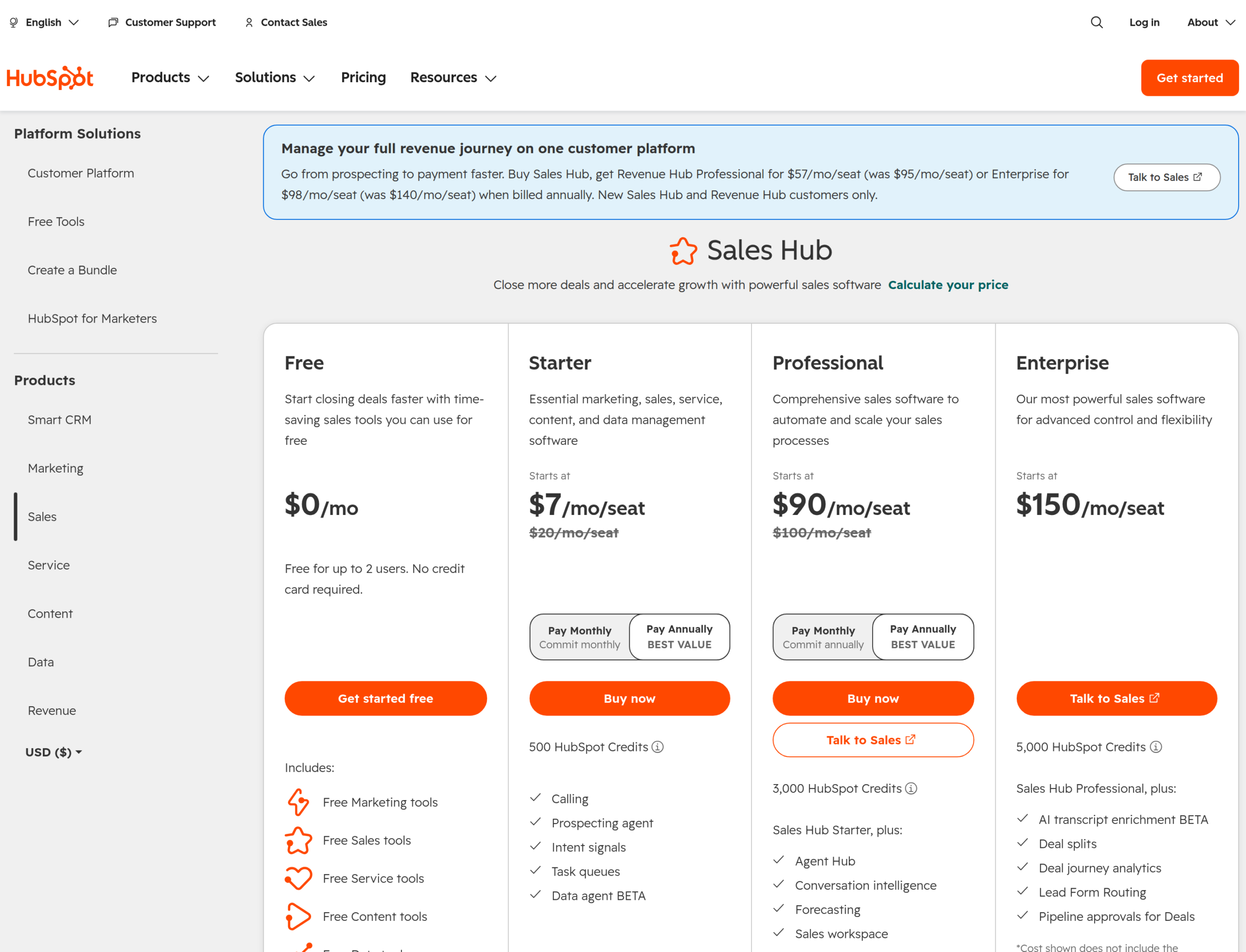 HubSpot pricing HubSpot pricing