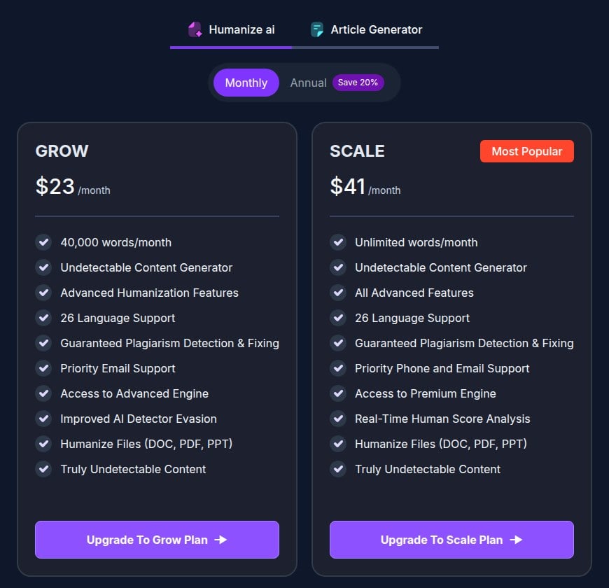 humanize-pricing-2026-10 Humanize pricing