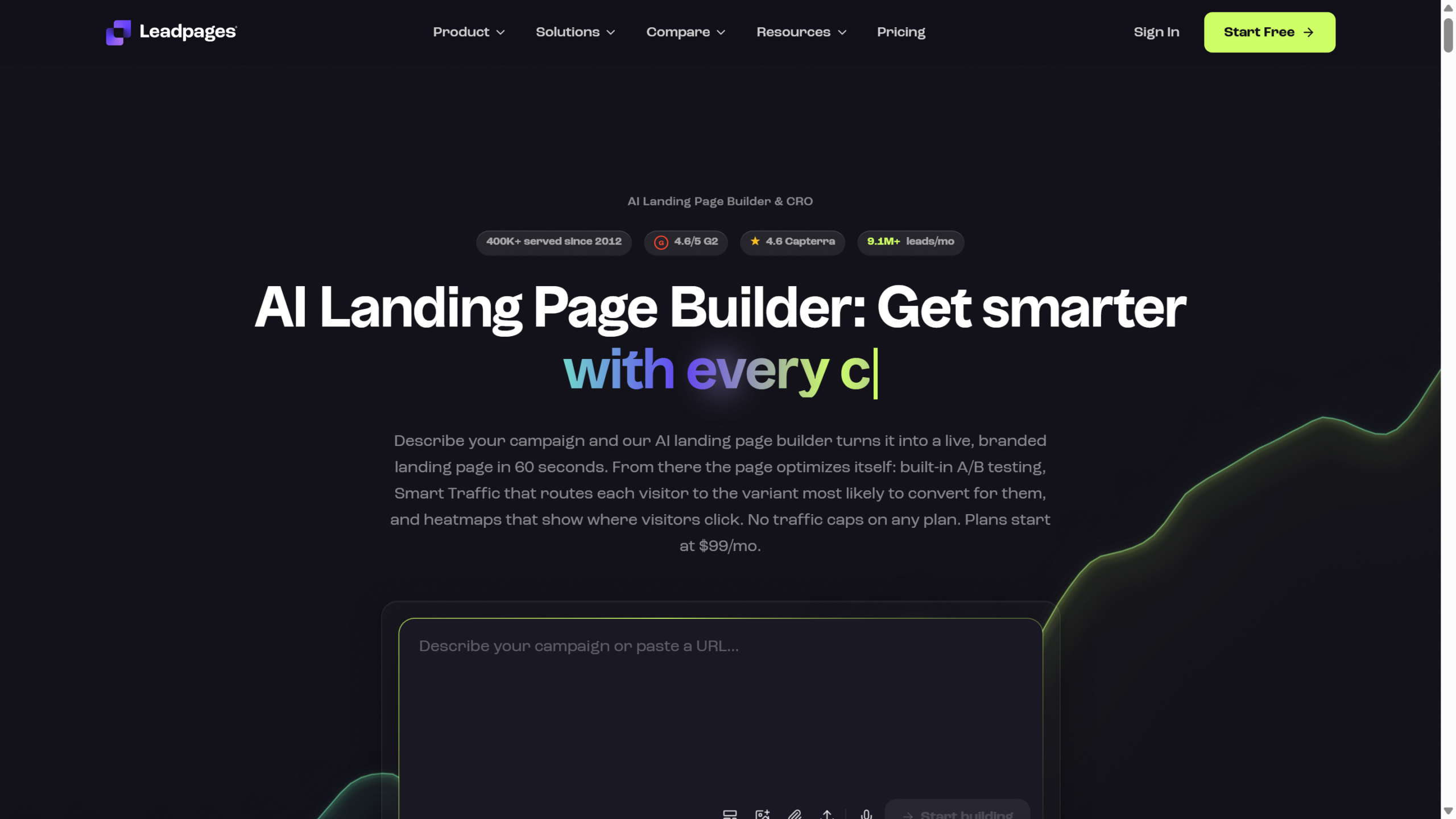 Leadpages home Leadpages home
