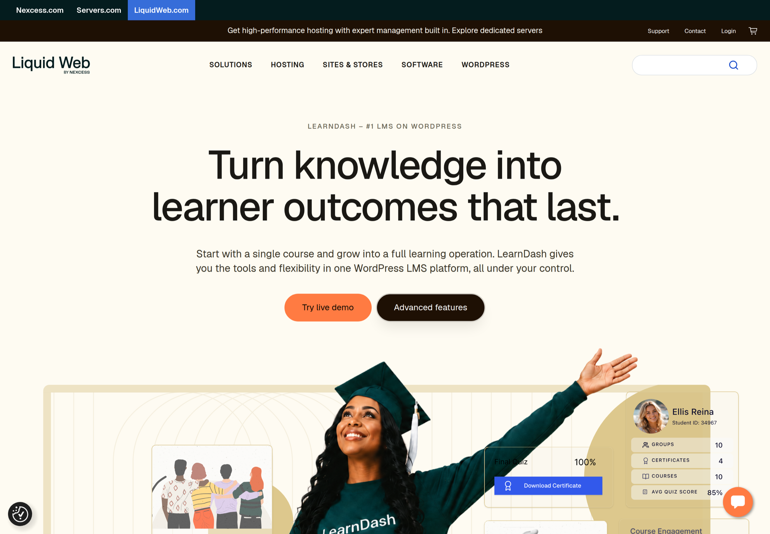 LearnDash home