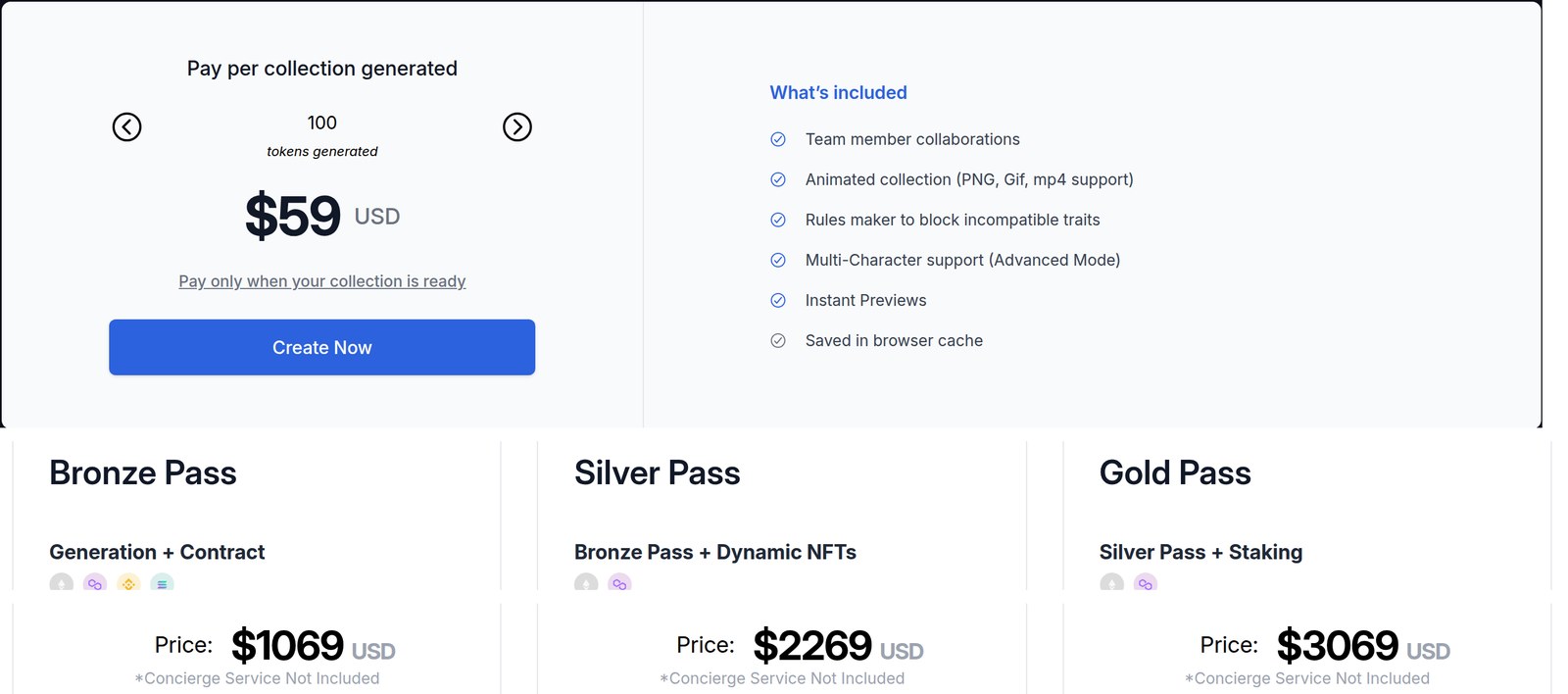 One Mint pricing