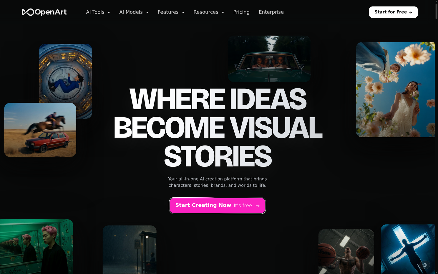 OpenArt home