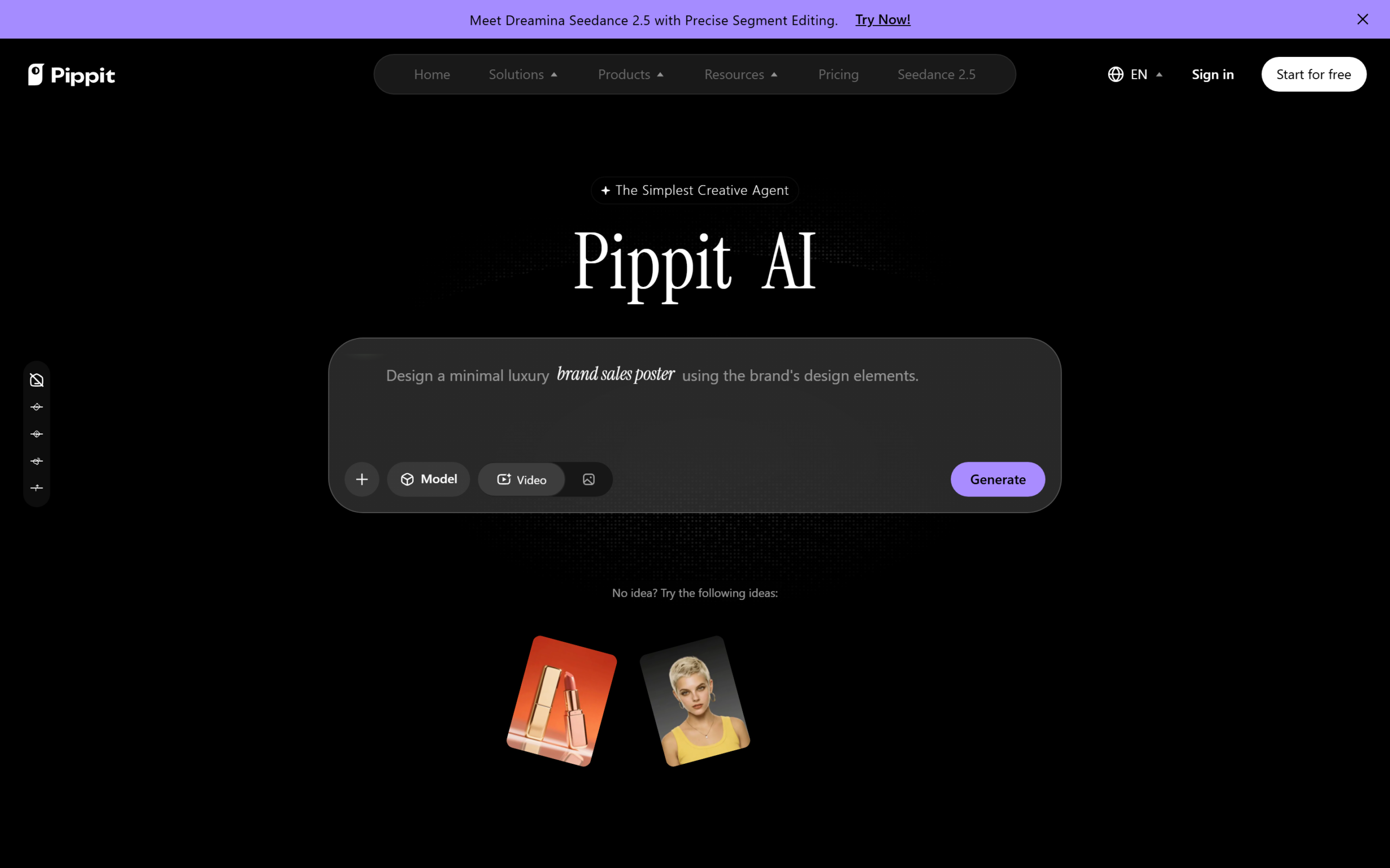 Pippit home