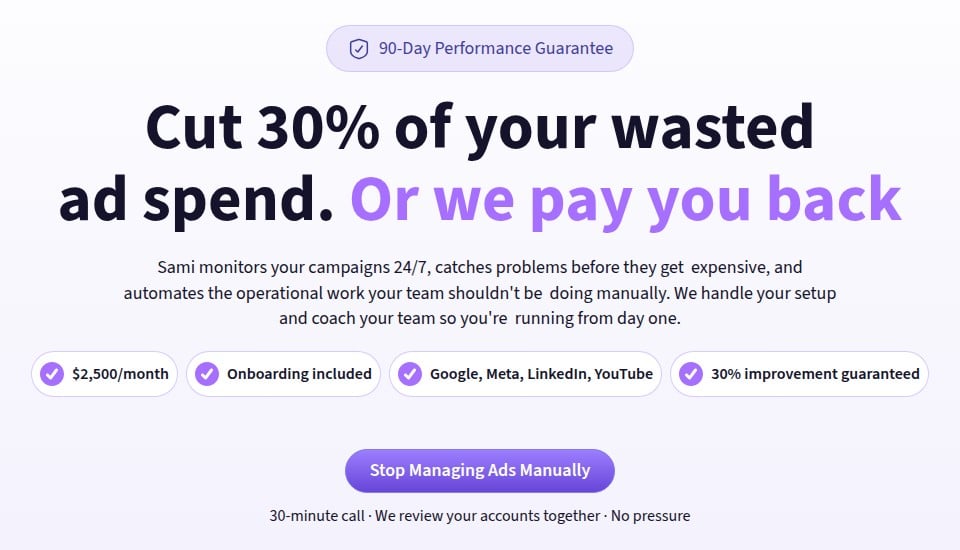 Sami pricing