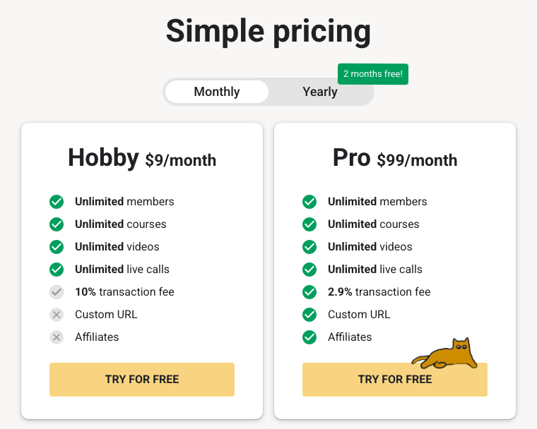 Skool pricing Skool pricing