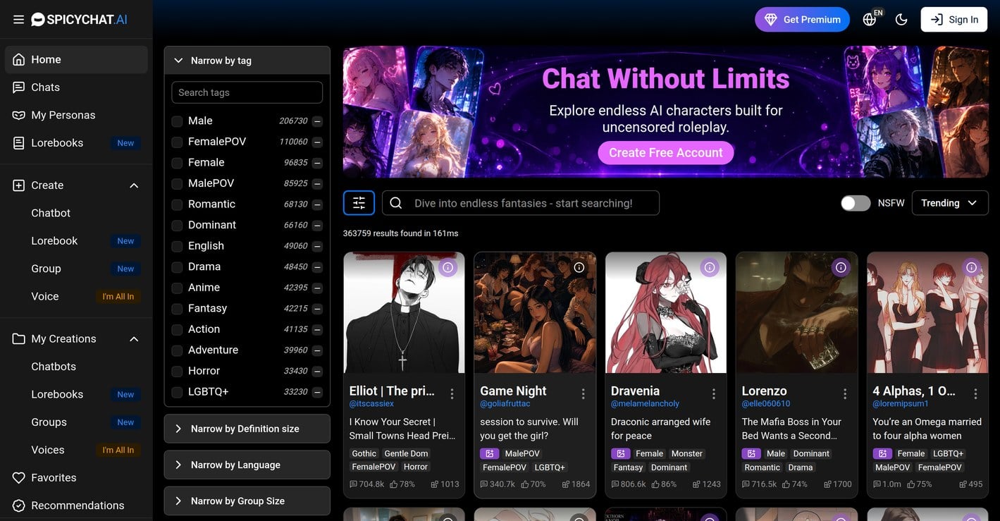 SpicyChat AI