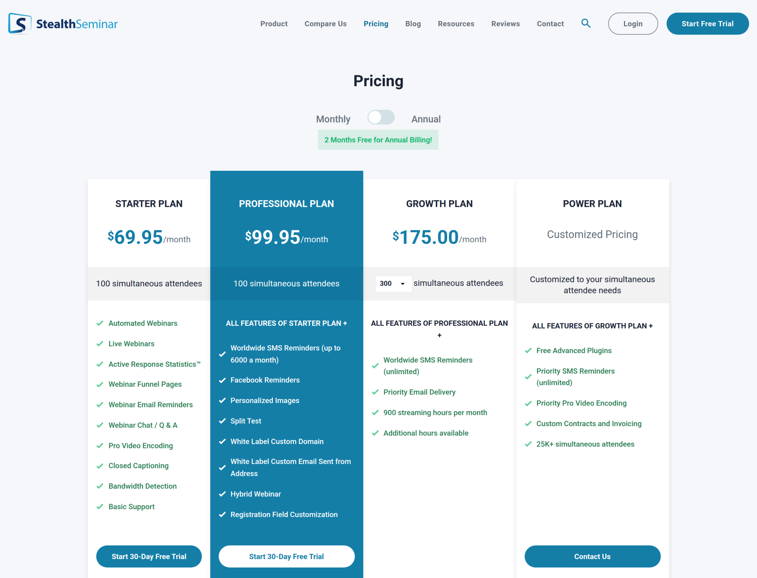 StealthSeminar pricing