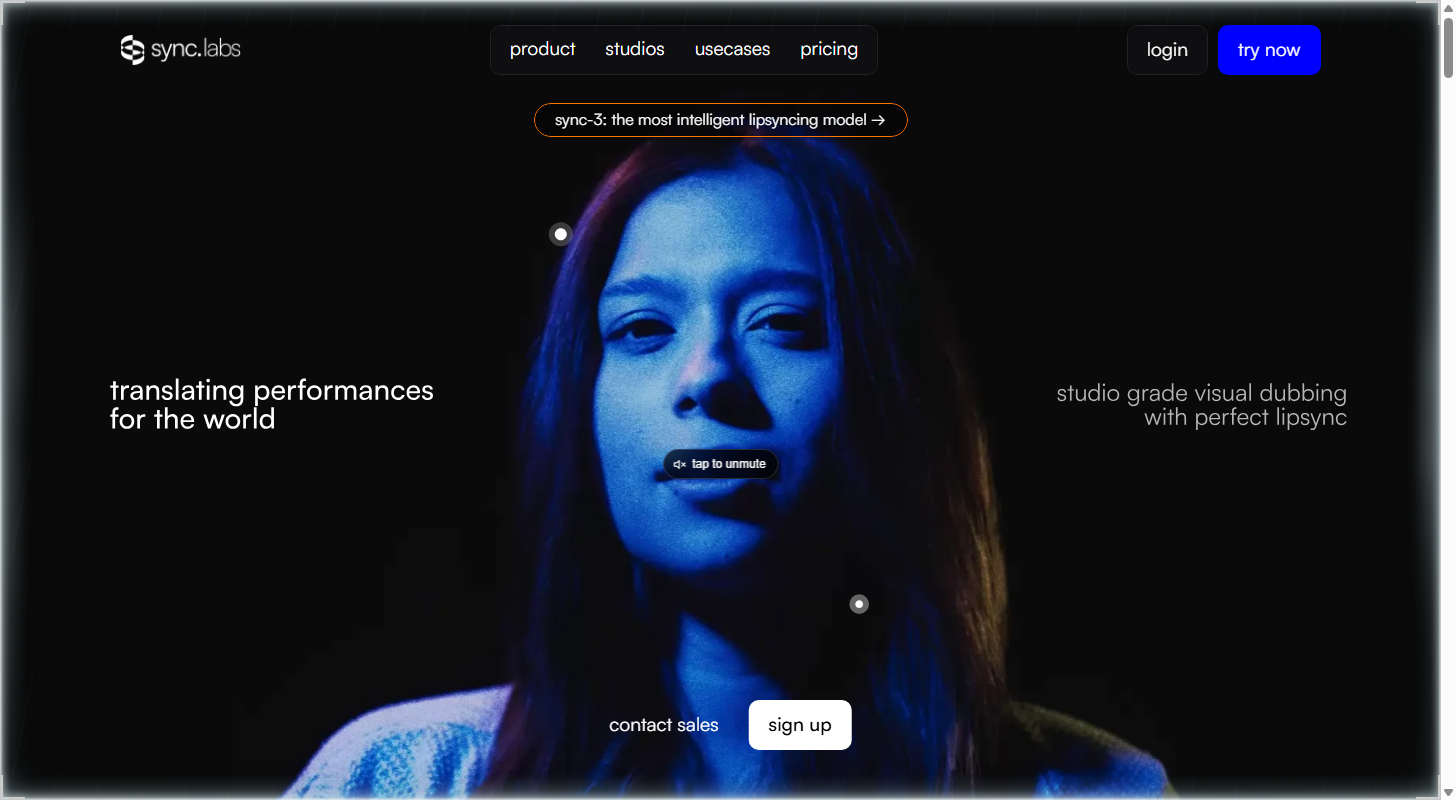 Sync Labs home