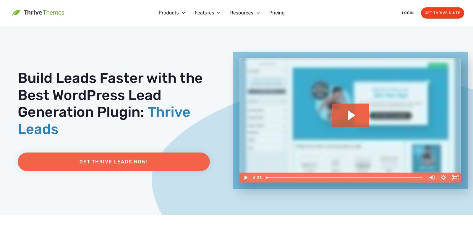 Thrive Leads home