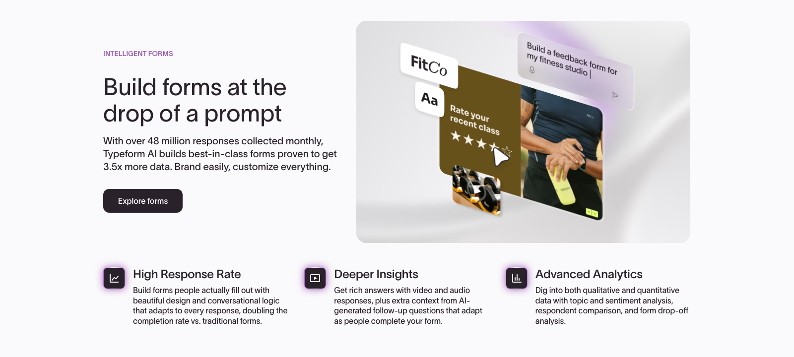 Typeform home