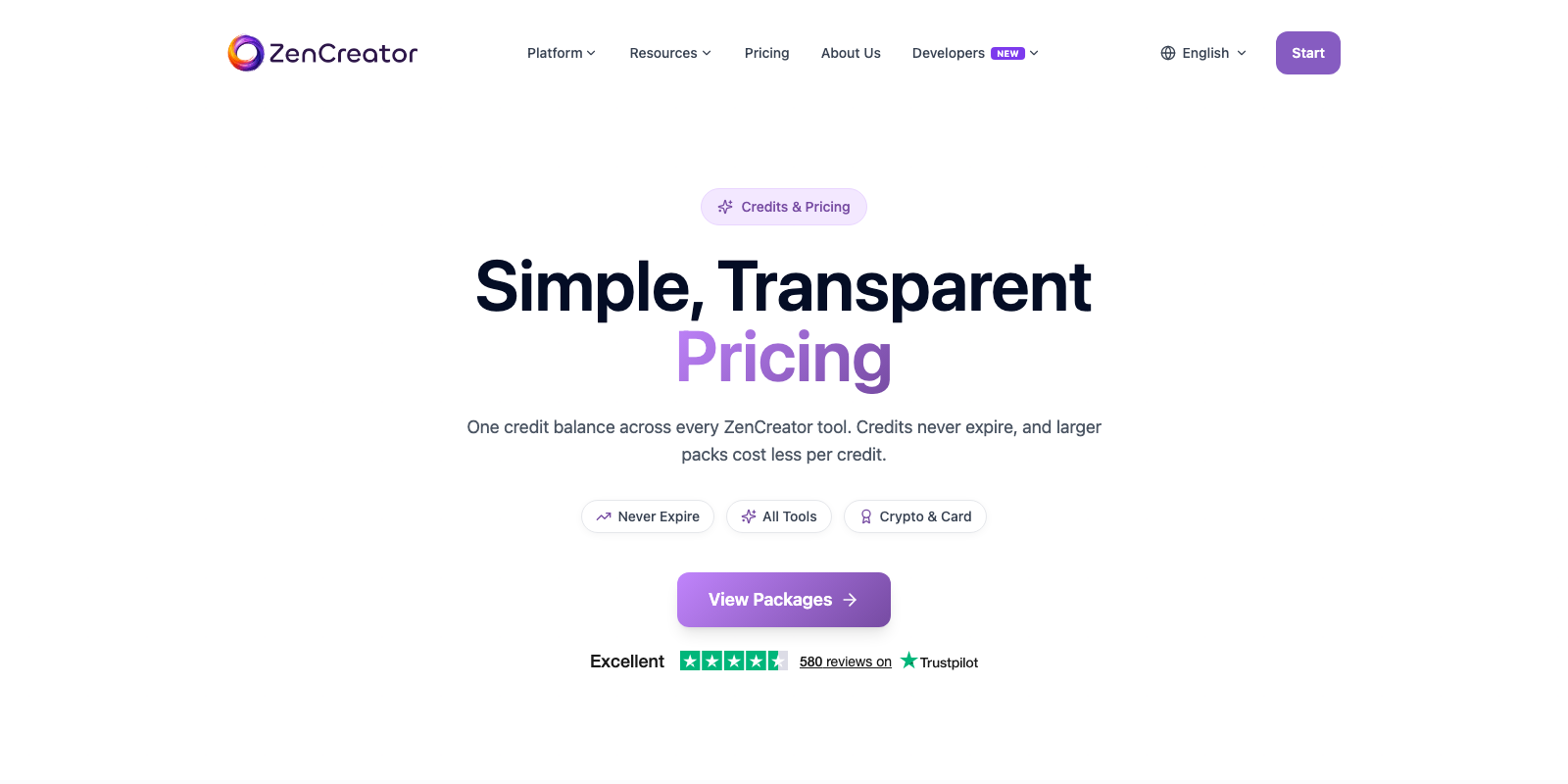 ZenCreator pricing